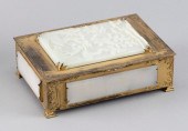 EDWARD FARMER JADE-MOUNTED STE