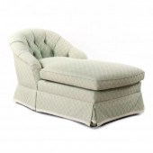EDWARD FERRELL, UPHOLSTERED CH