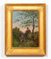 EDWARD GAY, APPLE PICKERS LAND