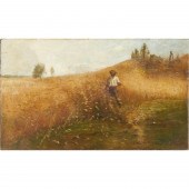 EDWARD GAY (ATTRIB.), OIL ON C