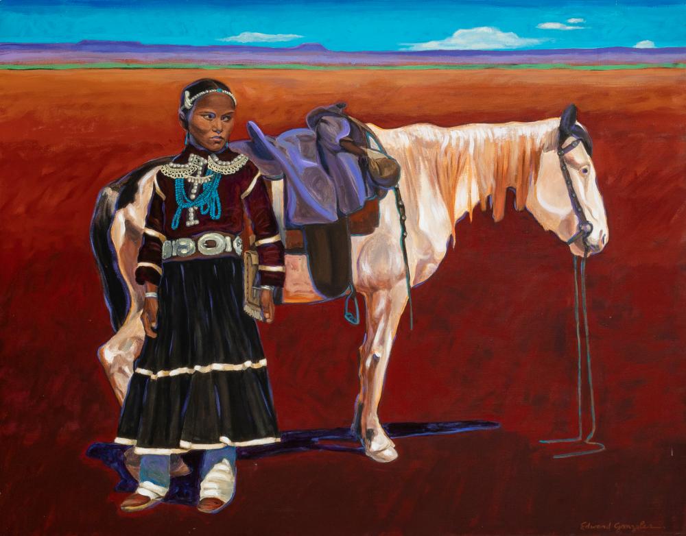 EDWARD GONZALES, UNTITLED (FIGURE