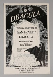 EDWARD GOREY DRACULA FORREST T