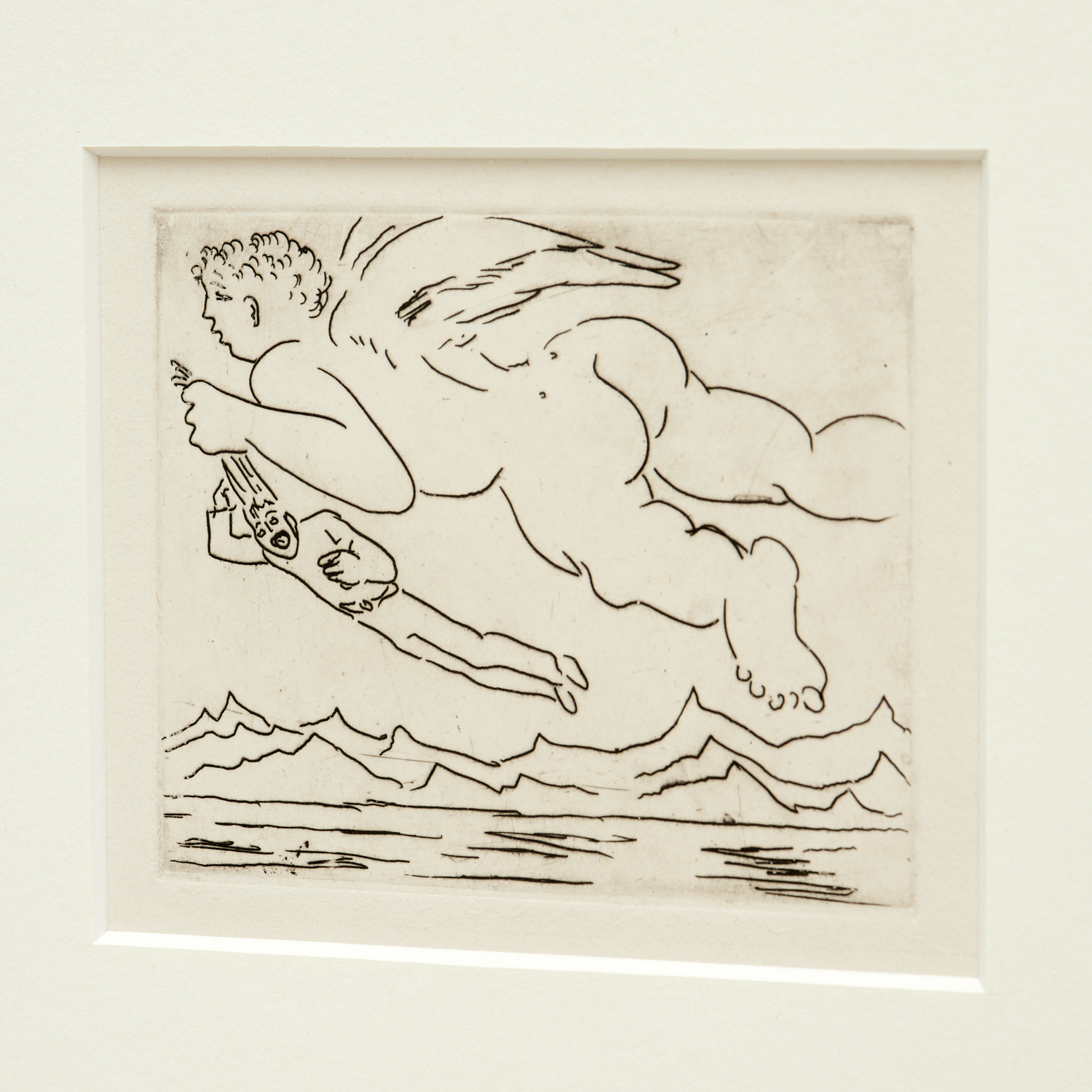 EDWARD HAGEDORN, ETCHING, C. 1935