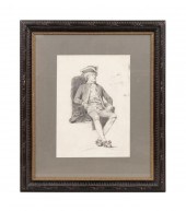 EDWARD HOPPER, 2-SIDED FIGURAL