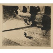 EDWARD HOPPER, RARE ETCHING, 1