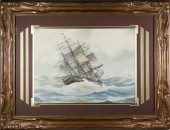 EDWARD J. RUSSELL WATERCOLOR O