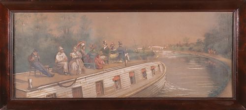 EDWARD LAMSON HENRY HAND COLORED