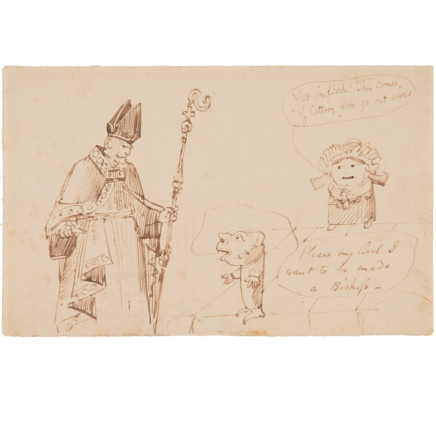 EDWARD LEAR (ATTRIB.), DRAWING, EX.