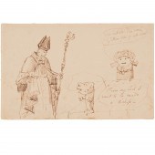 EDWARD LEAR (ATTRIB.), DRAWING