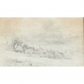 EDWARD LEAR, MIXED MEDIA DRAWI