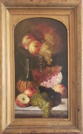 EDWARD LEAVITT OIL ON BOARD, "