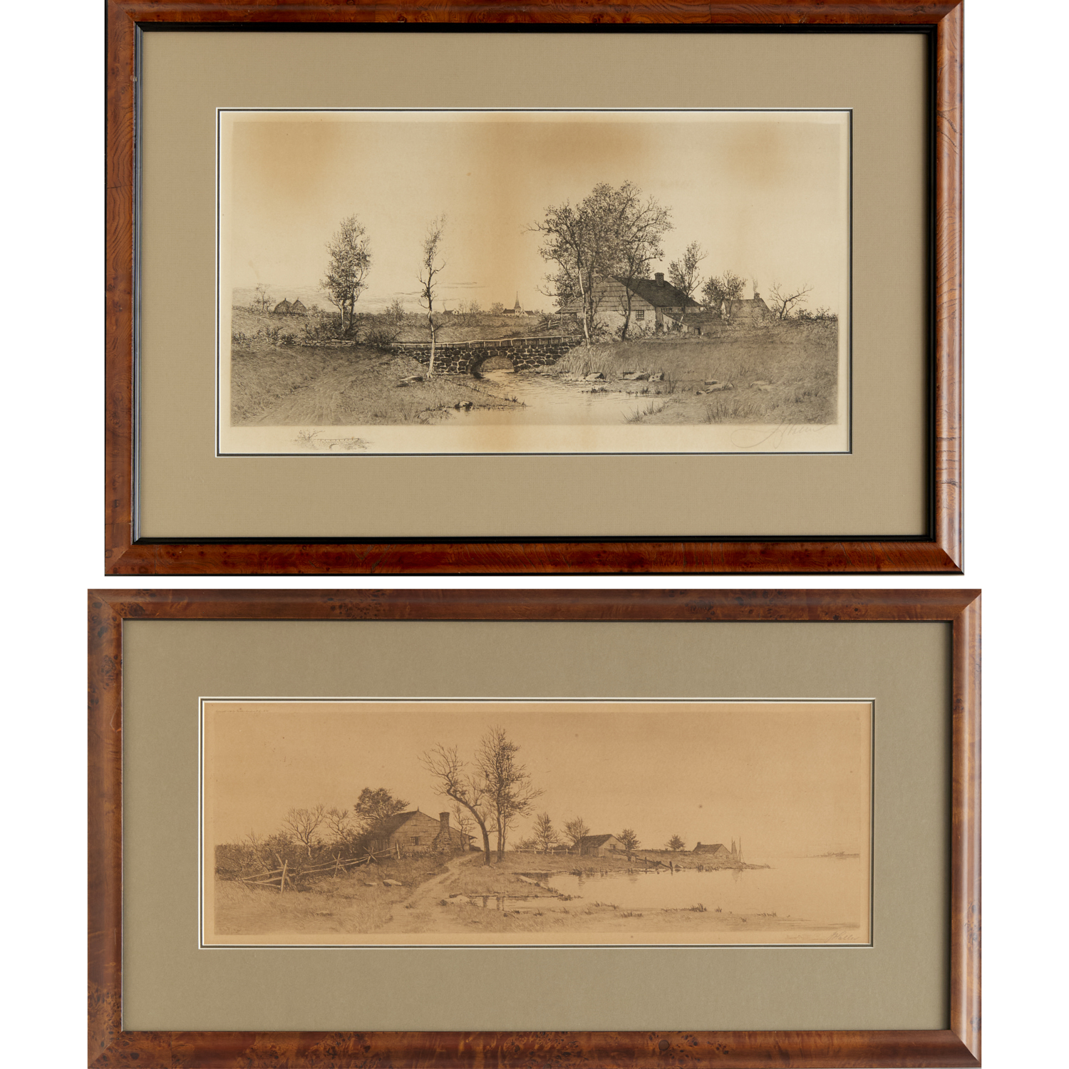 EDWARD LOYAL FIELD, (2) ETCHINGS