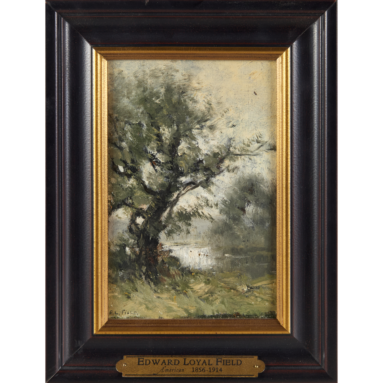 EDWARD LOYAL FIELD, OIL ON CANVAS