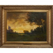 EDWARD LOYAL FIELD, OIL ON CAN