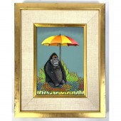 EDWARD LUPPER Gorilla Painting