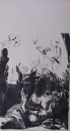 EDWARD MCCLUNEY SIGNED ETCHING "DAY