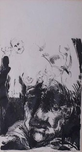 EDWARD MCCLUNEY SIGNED ETCHING