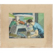 EDWARD MELCARTH, ORIGINAL ILLU