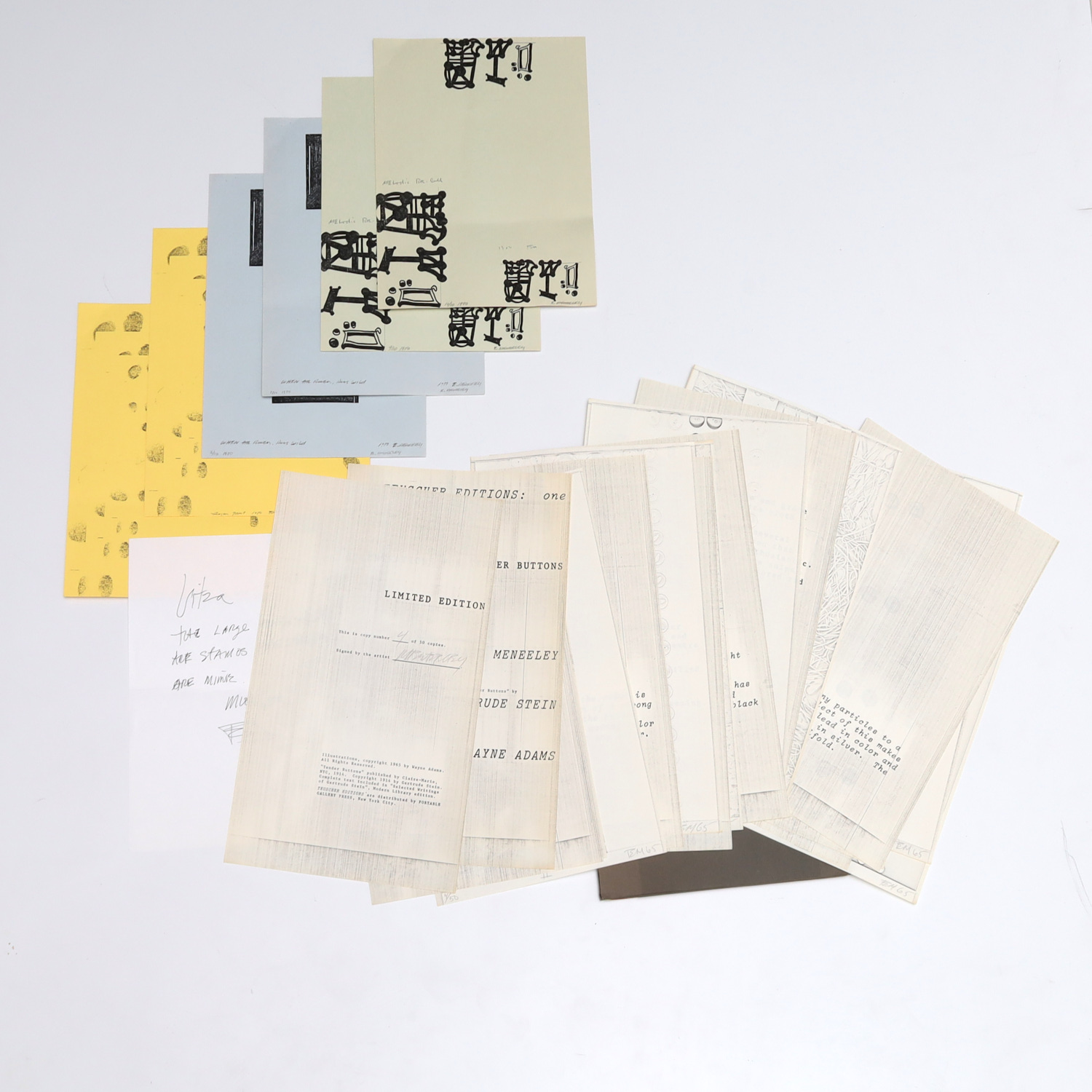 EDWARD MENEELEY, (3) PORTFOLIOS