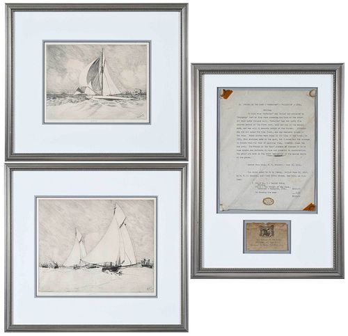 EDWARD MIELATZ, YACHT RACING