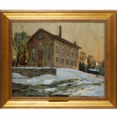 EDWARD OSWALD WINGERT, OIL ON