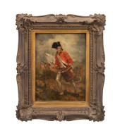 EDWARD PERCY MORAN RED COAT MI