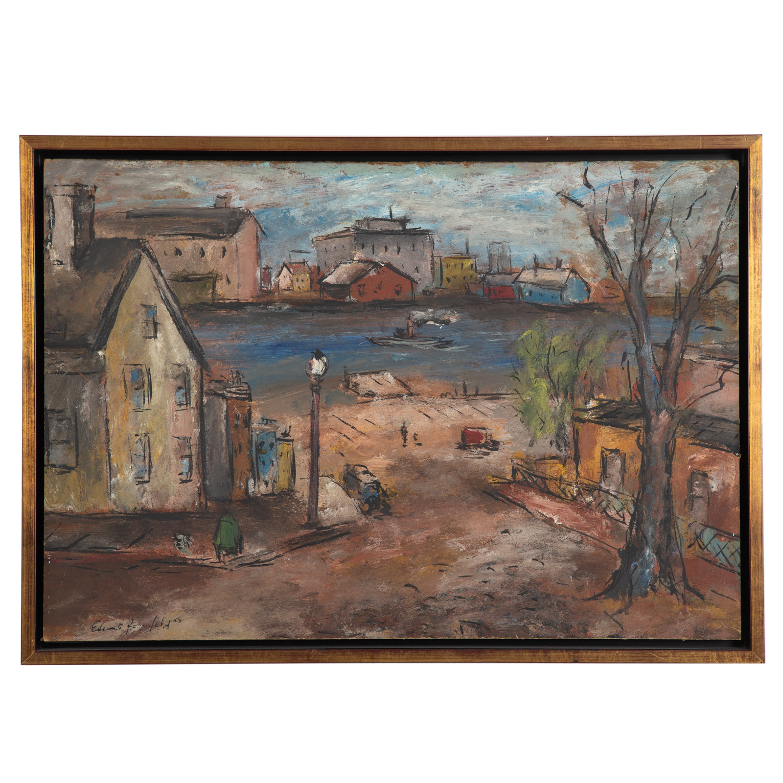 EDWARD ROSENFELD. VIEW OF THE