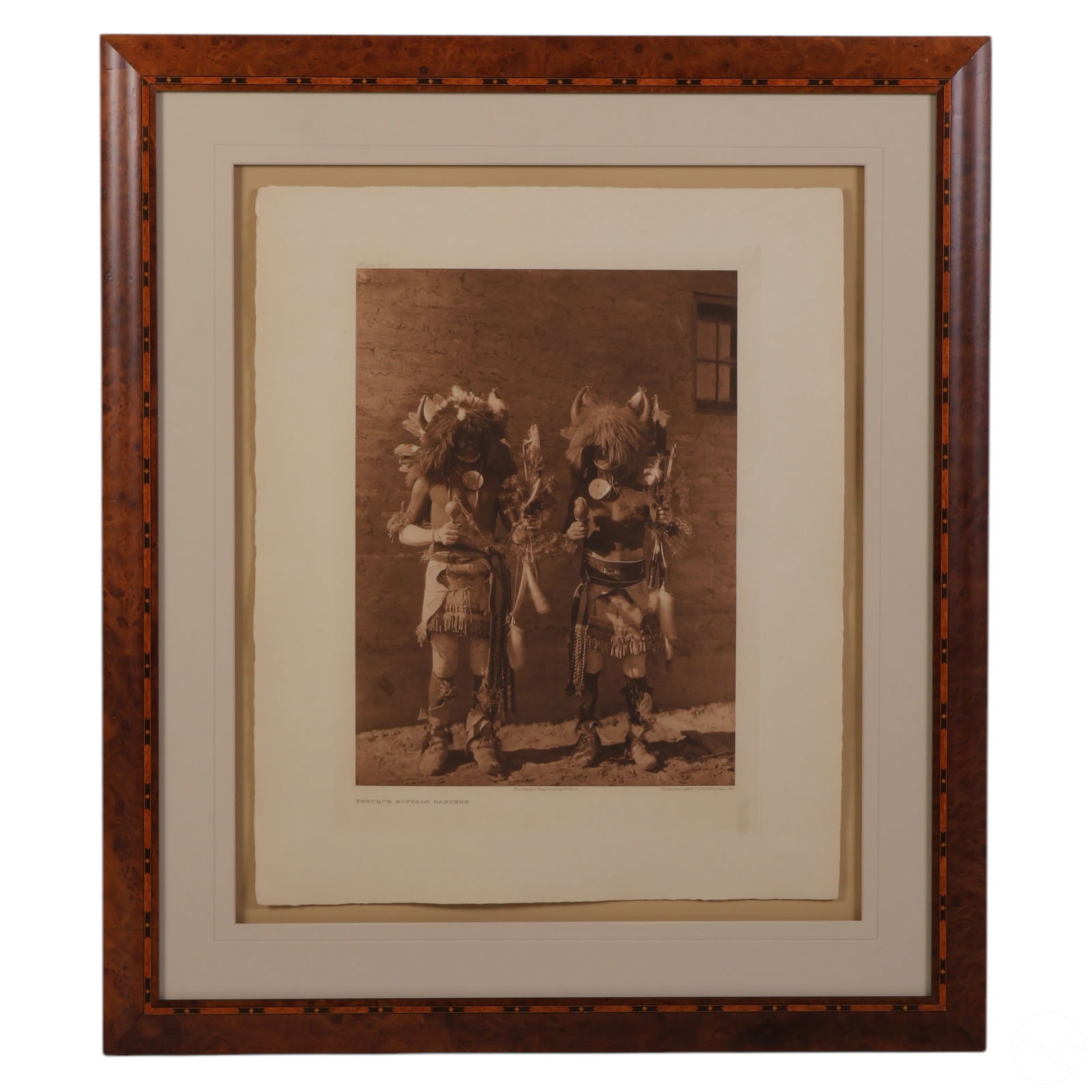 EDWARD S CURTIS 20C TESUQUE BUFFALO