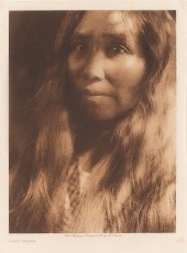 EDWARD S. CURTIS, A KATO WOMAN