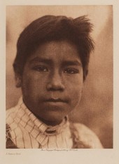 EDWARD S. CURTIS, A MAIDU BOY,