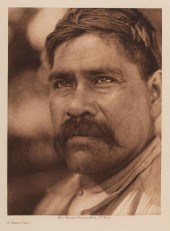 EDWARD S. CURTIS, A MAIDU MAN,