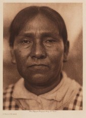 EDWARD S. CURTIS, A MAIDU WOMA