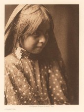 EDWARD S. CURTIS, A NAMBE GIRL