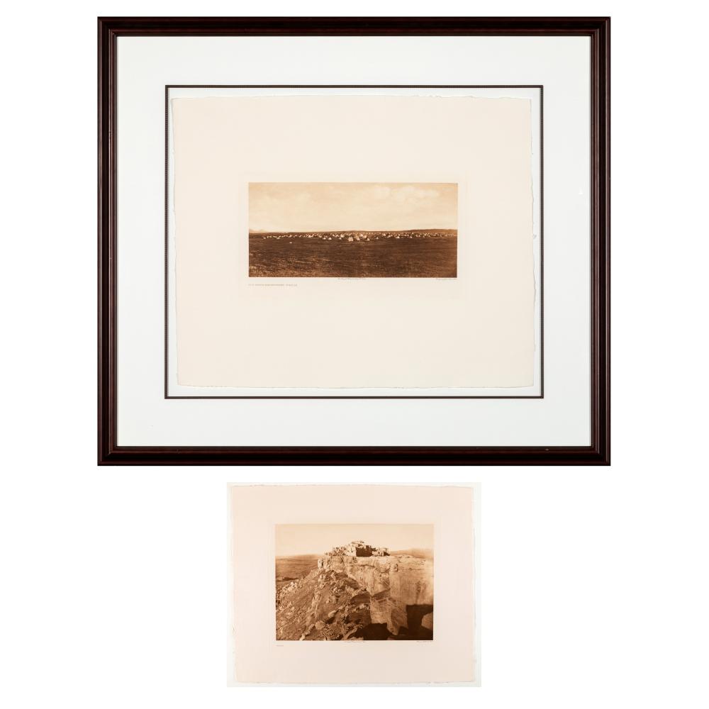 EDWARD S. CURTIS, A PAIR OF