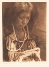 EDWARD S. CURTIS, A POMO GIRL,