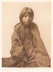EDWARD S. CURTIS, A TAOS GIRL,