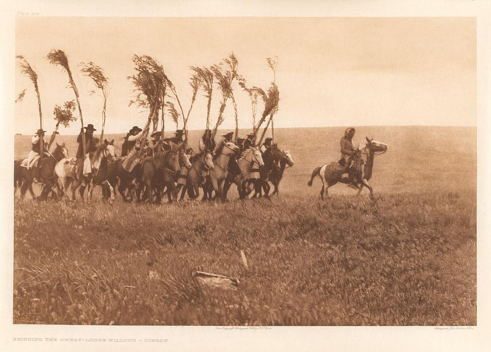 EDWARD S. CURTIS, BRINGING THE