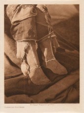 EDWARD S. CURTIS, COMANCHE FOO