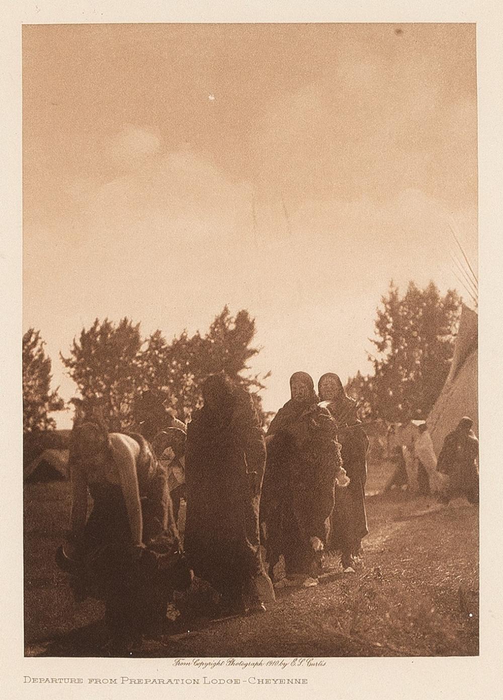 EDWARD S. CURTIS, DEPARTURE FROM