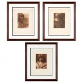 EDWARD S. CURTIS, GROUP OF THR