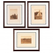 EDWARD S. CURTIS, GROUP OF THR