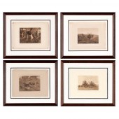 EDWARD S. CURTIS, GROUP OF FOU