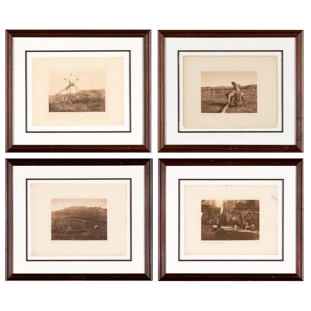 EDWARD S. CURTIS, GROUP OF FOUR