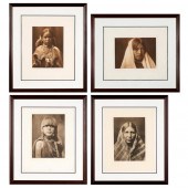 EDWARD S. CURTIS, GROUP OF FOU