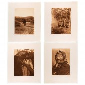 EDWARD S. CURTIS, GROUP OF FOU