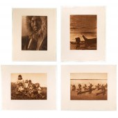 EDWARD S. CURTIS, GROUP OF FOU