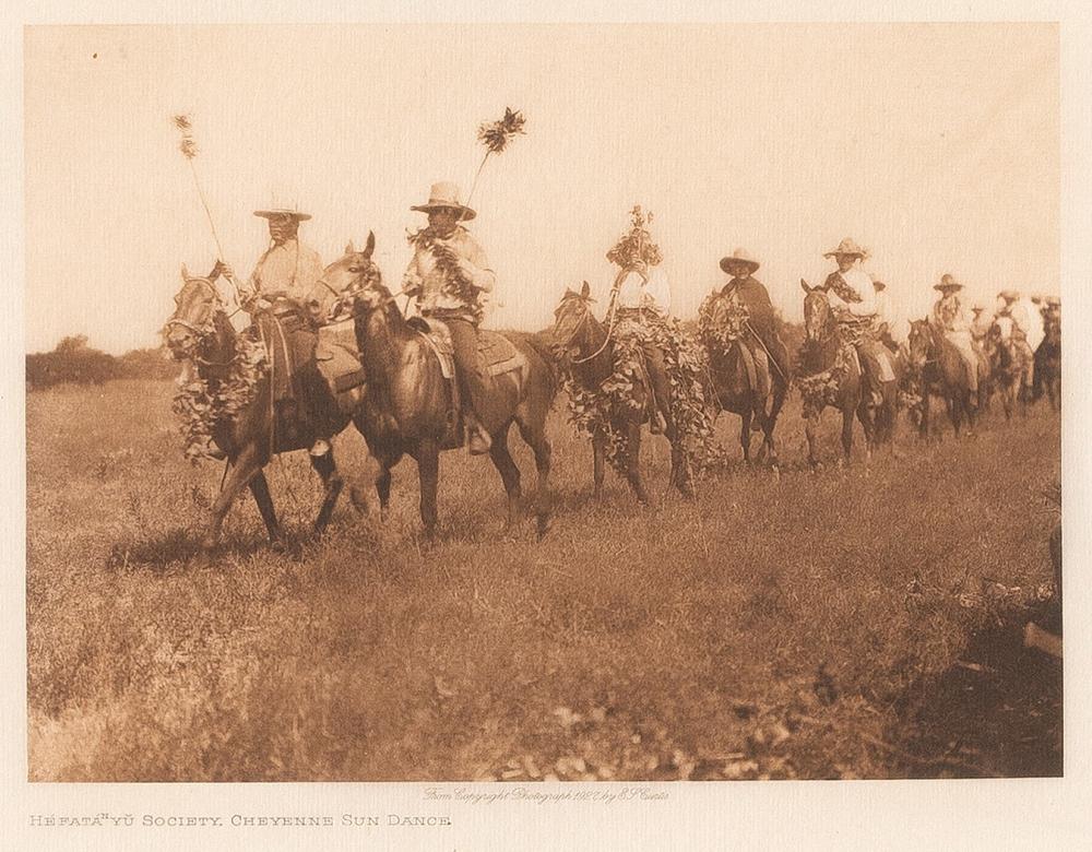 EDWARD S. CURTIS, HEFATAYU SOCIETY,
