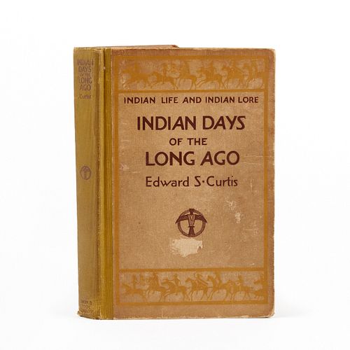 EDWARD S. CURTIS "INDIAN DAYS OF