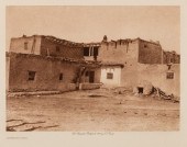 EDWARD S. CURTIS, JEMEZ HOUSES