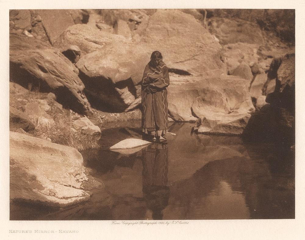 EDWARD S. CURTIS, NATURE'S MIRROR -